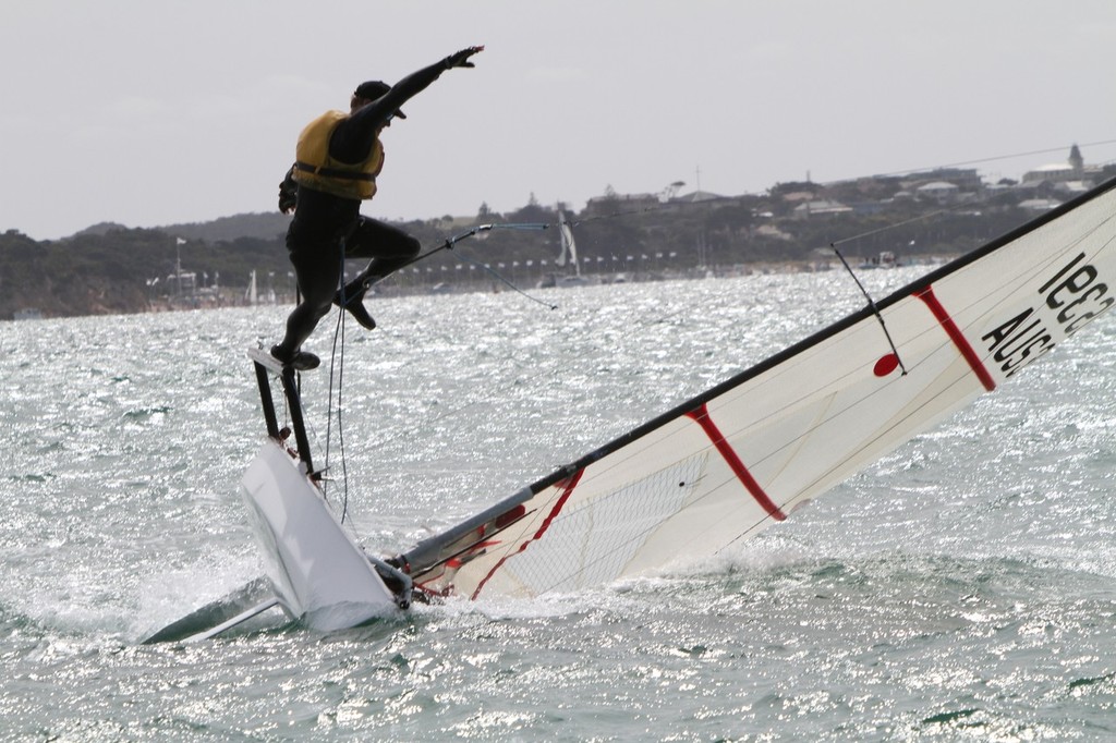 Chris Piele - Musto Performance Skiff Australian Championships 2012 &copy; Russell Bates